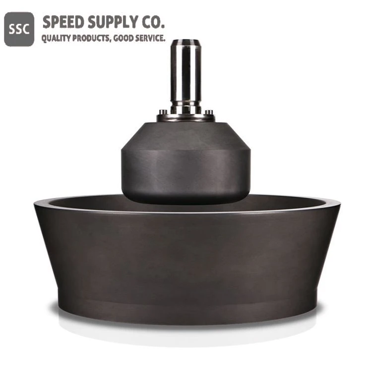 Wolfraamcarbide mortel en stamper